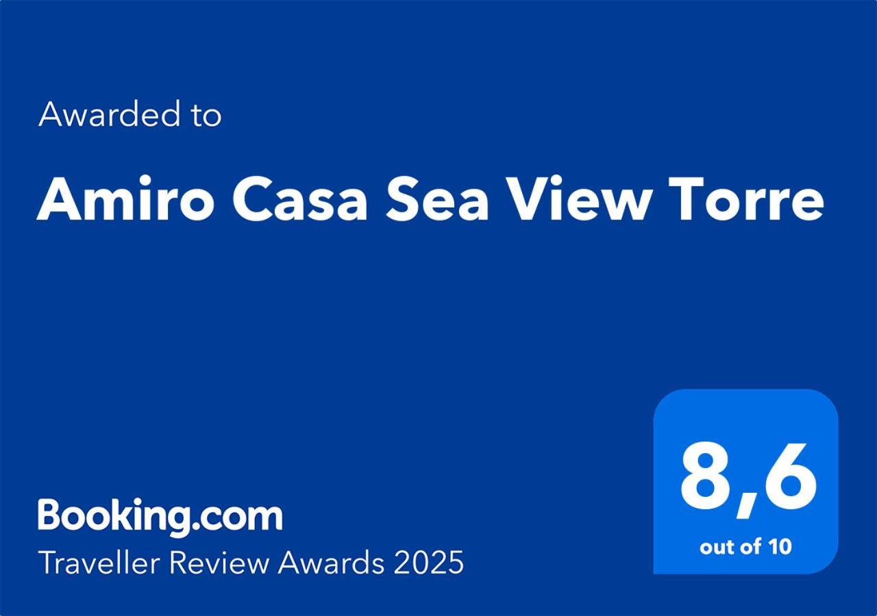 Appartement Amiro Casa Sea View Torre à Gênes Extérieur photo